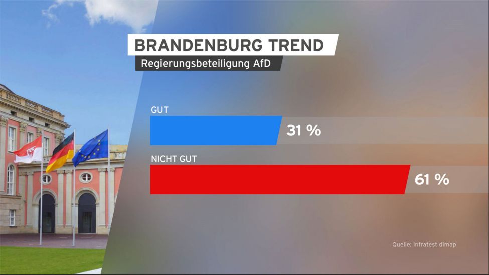 Landtagswahl Brandenburg 2024 Prognosen